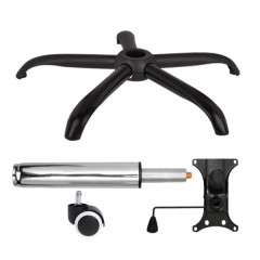 Set placuta balans metalica 20 cm x 15 cm, rolă universală cauciuc mm,baza 64 cm si cilindru piston,