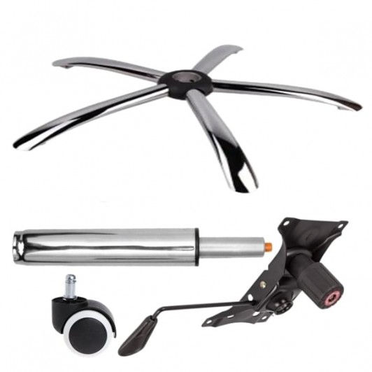 Set placuta balans metalica 22 cm x 15 cm, baza 60 cm , rolă universala cauciuc si cilindru piston