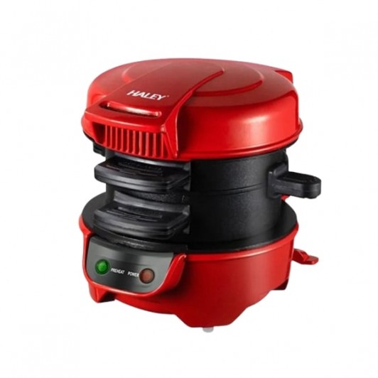 Aparat de Burgeri, 600W, placi antiaderente, incalzire uniforma,180°