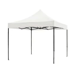 Cort pavilion pliabil, 3x3 m, cadru metal cu panza impermeabila pentru Curte, Gradina, Evenimente, A