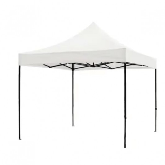 Cort pavilion pliabil, 3x3 m, cadru metal cu panza impermeabila pentru Curte, Gradina, Evenimente, A