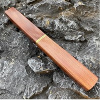 Set doua cutite japoneze fixed blade, maner lemn, 24 cm, camping, vanatoare