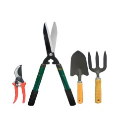 Set 4 unelte pentru gradinarit – furca, mini forefeca de vie, forefeca telescopica si cazma 34 cm Set 4 unelte pentru gradinarit – furca, mini forefeca de vie, forefeca telescopica si cazma 34 cm