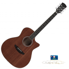 Chitara clasica din lemn 95 cm, set de corzi inclus