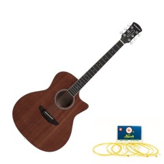 Chitara clasica din lemn 4/4, set de corzi aurii inclus,  95 cm