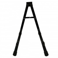 Set stativ universal pliabil si chitara clasica din lemn 4/4, 95 cm, rosu