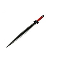 Set de vanatoare, Sabie Red Ronin si set trei cutite de aruncat, otel inoxidabil, negru