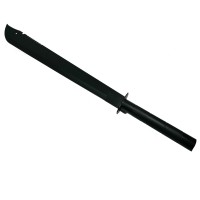 Set doua sabii vanatoare, Ninja Blade, maner metal, 83 cm/50 cm, negru, teaca inclusa