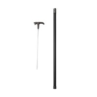 Baston pentru mers, Dragon Stance, metalic, 90 cm, negru