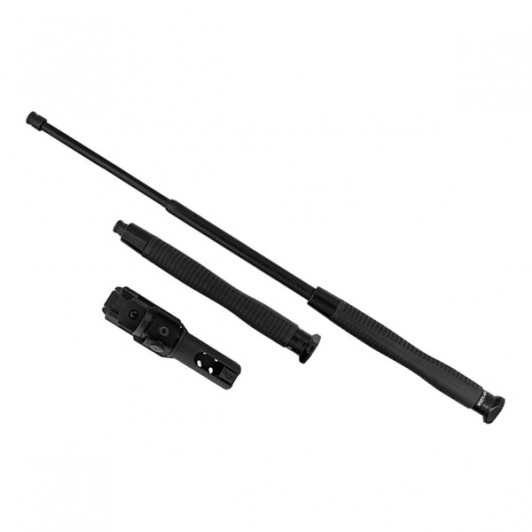 Baston telescopic profesional cu sistem Easy Lock, toc rotativ și montură universală, 51 cm