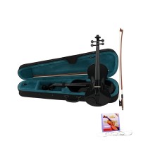 Set vioară clasică din lemn pentru copii 1/8, set corzi si arcus 1/8, 43 cm, finisaj lucios Set vioară clasică din lemn pentru copii 1/8, set corzi si arcus 1/8, 43 cm, finisaj lucios