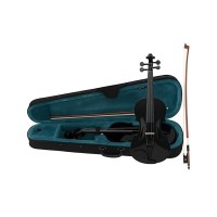 Set vioară clasică din lemn pentru copii 1/8, set corzi si arcus 1/8, 43 cm, finisaj lucios Set vioară clasică din lemn pentru copii 1/8, set corzi si arcus 1/8, 43 cm, finisaj lucios