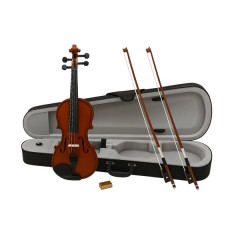 Vioara clasica din lemn 3/4 si arcus 1/8 suplimenta, toc inclus Vioara clasica din lemn 3/4 si arcus 1/8 suplimenta, toc inclus