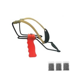 Set prastie profesionala metalica cu suport antebrat si 300 bile metalice 8 mm, DEPOX®, 20 cm, porto Set prastie profesionala metalica cu suport antebrat si 300 bile metalice 8 mm, DEPOX®, 20 cm, porto