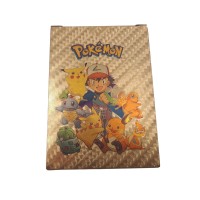 Set doua pachete cartonase Pokemon Gold GTX si Silver GTX, editie de colectie, 55 bucati