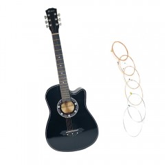 Chitara clasica din lemn 95 cm, set de corzi inclus