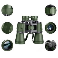 Binoclu 20x50 Profesional cu Optica BaK-4, Multi Coated, Verde