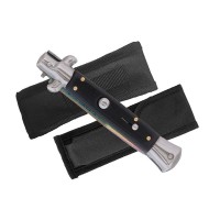 Cuțit pliabil cu arc, DEPOX®, design italian clasic, husă inclusă, 22 cm, multicolor Cuțit pliabil cu arc, DEPOX®, design italian clasic, husă inclusă, 22 cm, multicolor