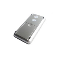 Cantar digital de buzunar DEPOX®, afisaj LCD, protectie plastic, 12 cm, 200g maxim, argintiu