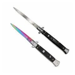 Set doua bricege automate DEPOX®, otel inoxidabil, negru/multicolor, 33/22 cm Set doua bricege automate DEPOX®, otel inoxidabil, negru/multicolor, 33/22 cm