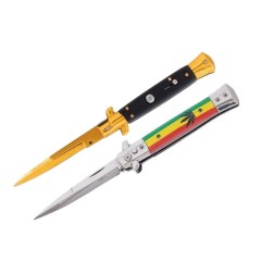 Set doua bricege automate DEPOX®, otel inoxidabil, multicolor/auriu, 22 cm