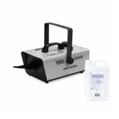 Set mașină de zăpadă profesională 800W si lichid zăpadă artificială, DEPOX®, non-toxic, 5 L