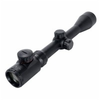 Set Luneta Airsoft si Inele de montura, TRIMEX PRO 3-9x40 EG, Reticul Iluminat, Zoom Variabil 3-9x
