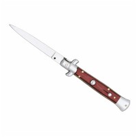 Briceag automat, Sicilian Helper, otel inoxidabil, 22 cm, maro, husa inclusa