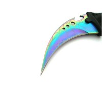 Cutit de vanatoare, Rainbow Fade, 19 cm, otel, multicolor Cutit de vanatoare, Rainbow Fade, 19 cm, otel, multicolor