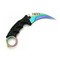 Cutit de vanatoare, Rainbow Fade, 19 cm, otel, multicolor Cutit de vanatoare, Rainbow Fade, 19 cm, otel, multicolor