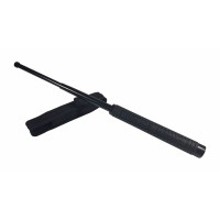 Lanterna cu electrosoc cu acumulator, LED, baston Police inclus