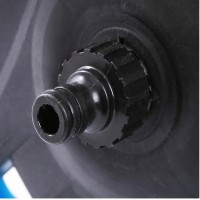 Furtun gradina pe tambur 20 m, diametru 1/2, cu pistol stropire multifunctional, cuplaje inc