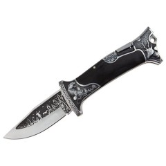 Cuțit pliabil de vanatoare, DEPOX®, 23 cm, negru