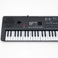 Orga electronica, 61 clape, Mp3, USB, Microfon, Claviatura, Negru