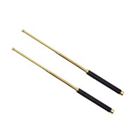 Set doua bastoane telescopic pliabile, DEPOX®, 52 cm, maner antiderapant, husa inclusa