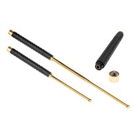 Set doua bastoane telescopic pliabile, DEPOX®, 52 cm, maner antiderapant, husa inclusa