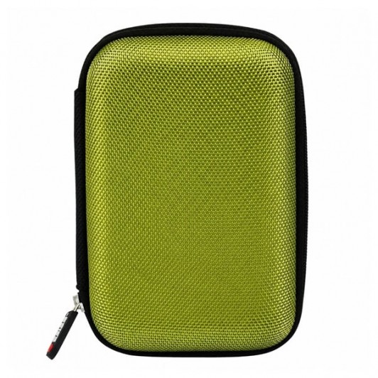 Cutie rigida pentru prastie,DEPOX®, husa protectie, compacta, rezistenta la socuri, 16x11x4 cm, verd