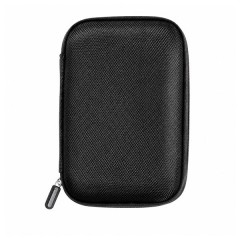 Cutie rigida pentru prastie, husa protectie, compacta, rezistenta la socuri, 16x11x4 cm, negru