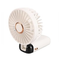 Ventilator portabil USB reîncărcabil, DEPOX®, silențios cu 5 trepte de viteză, alb Ventilator portabil USB reîncărcabil, DEPOX®, silențios cu 5 trepte de viteză, alb