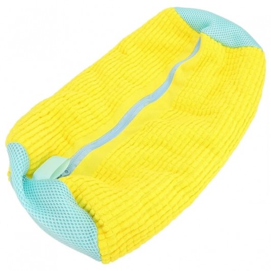 Sac pentru spalarea incălțămintei  DEPOX®, Protecție și Curățare Eficientă, Galben