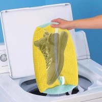 Sac pentru spalarea incălțămintei  DEPOX®, Protecție și Curățare Eficientă, Galben