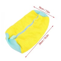 Set de doi saci pentru spalarea incălțămintei  DEPOX®, Protecție și Curățare Eficientă, Galben