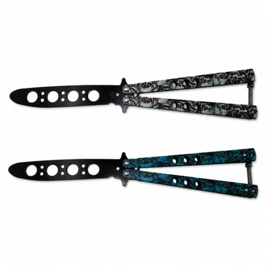 Set de doua briceaguri de antrenament, DEPOX®, 22 cm, multicolor