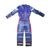 Set costum Captain America cu Muschi + Scut Supererou 30 cm, DEPOX®, 3-5 ani, 100-110 cm