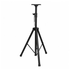 Suport Metalic Tip Trepied pentru Boxe Audio, DEPOX®, Reglabil, 150 cm, Maxim 30 Kg, Negru