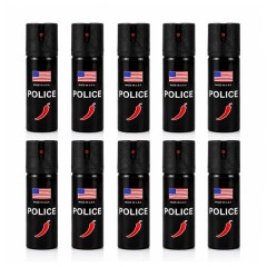 Set 10 bucati Spray paralizant chili, DEPOX®, 60 ml, husa inclusa Set 10 bucati Spray paralizant chili, DEPOX®, 60 ml, husa inclusa