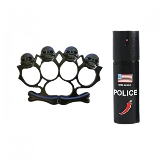 Set box si spray paralizant chili DEPOX®, Negru, 12 cm/60 ml