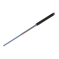 Baston Telescopic Pliabil, Finisaj Multicolor, Mâner Antiderapant, 52 cm