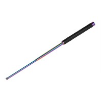 Baston Telescopic Pliabil, Finisaj Multicolor, Mâner Antiderapant, 65 cm
