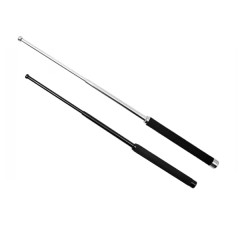 Set doua bastoane telescopice pliabile, DEPOX®, 51 cm/ 64 cm, maner antiderapant, argintiu/negru Set doua bastoane telescopice pliabile, DEPOX®, 51 cm/ 64 cm, maner antiderapant, argintiu/negru